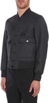 Thumbnail for your product : Alexander McQueen Wool Bomber Jacket