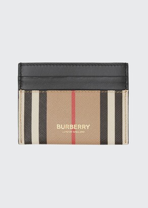 Burberry Sandon Icon Stripe E-Canvas Card Case - ShopStyle