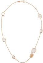 Thumbnail for your product : Roberto Coin 18kt rose gold Black Jade ruby and quartz necklace