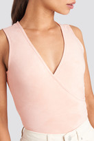 Thumbnail for your product : NA-KD Wrap Sleeveless Crop Top
