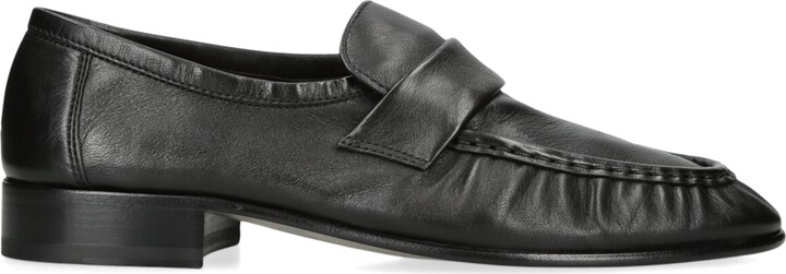 The Row Soft Leather Loafers