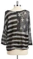 Thumbnail for your product : TRUEHITT American Flag Pullover