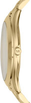 Thumbnail for your product : MICHAEL Michael Kors Michael Kors Mid-Size Golden/Pink Stainless Steel Runway Three-Hand Watch