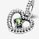 Thumbnail for your product : Pandora August Birthstone Heart Dangle Charm