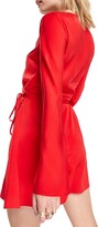 Thumbnail for your product : ASOS DESIGN Long Sleeve Wrap Minidress