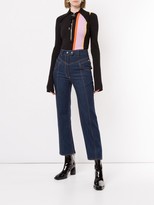 Thumbnail for your product : Ellery Eureka high-rise flared jeans
