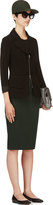 Thumbnail for your product : Nina Ricci Black Wool Crepe Blazer