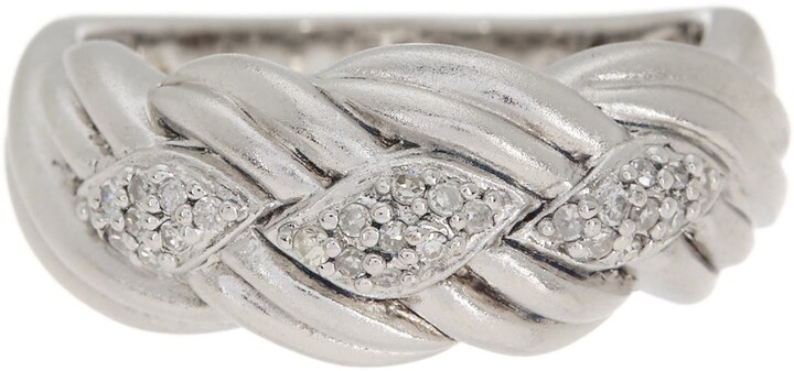Silver Diamond Filigree Ring | Shop the world's largest collection 