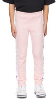 Thumbnail for your product : Palm Angels Kids Pink Track Leggings