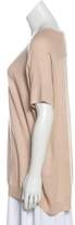 Thumbnail for your product : Brunello Cucinelli Metallic Cashmere Sweater Champagne Metallic Cashmere Sweater