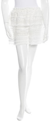 Alexis Fringe Mini Skirt