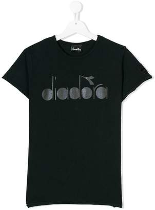 Diadora Junior logo print T-shirt