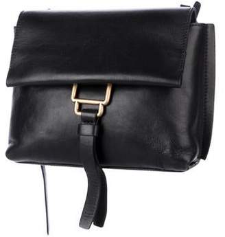 Aquatalia Leather Flap Bag