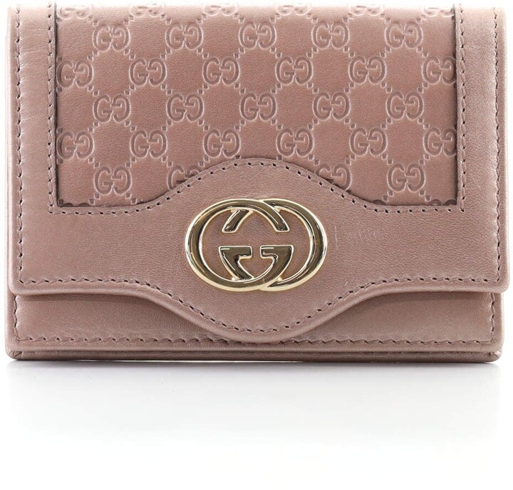 Gucci Interlocking G Card Case Guccissima Leather - ShopStyle