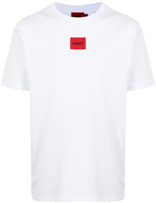HUGO BOSS logo patch T-shirt