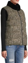 Thumbnail for your product : Pologeorgis Rex Rabbit Reversible Fur Tweed Vest