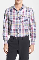 Thumbnail for your product : Tommy Bahama 'Off Plaid' Island Modern Fit Plaid Sport Shirt