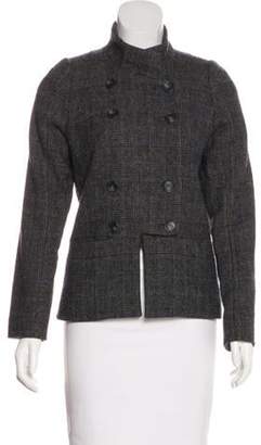 Veronique Branquinho Wool Notch-Lapel Jacket grey Wool Notch-Lapel Jacket