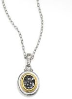 Thumbnail for your product : Gurhan Diamond Chip, Sterling Silver and 24K Yellow Gold Necklace