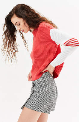 LA Hearts Stripe Colorblocked Sweater
