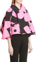 Thumbnail for your product : Comme des Garcons Oxford Oversize Floral Print Jacket