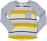 Thumbnail for your product : Splendid Rookie Striped Pocket Raglan (Toddler/Kid)-Mustard-2T
