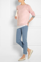 Thumbnail for your product : Chinti and Parker Contrast-cuff cashmere sweater