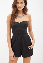 Thumbnail for your product : Forever 21 Bandage Sweetheart Playsuit
