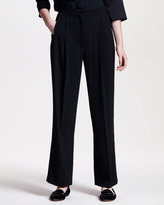Thumbnail for your product : The Row Wide-Leg Pleated-Front Pants
