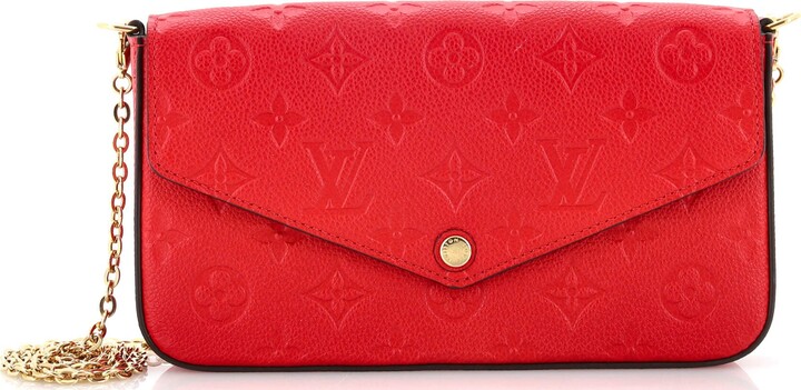 Louis Vuitton LV Felicie Spring escape empreinte bag Multiple colors  Leather ref.498577 - Joli Closet