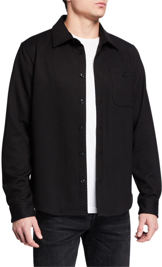Karl Lagerfeld Paris Men's Knit Shirt Jacket ShopStyle