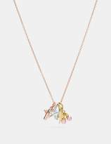 Thumbnail for your product : Coach Demi-Fine Miniature Charm Toggle Necklace