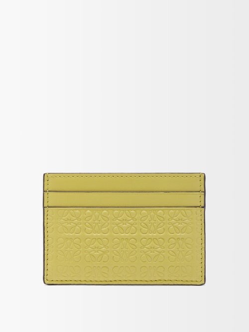 yellow leather wallet womens