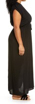 Thumbnail for your product : Elan International Wrap Maxi Cover-Up Dress