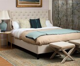 Thumbnail for your product : Safavieh Couture High Line Collection Miguel Beige Linen King Bed