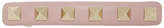 Thumbnail for your product : Valentino Pink and Gold Garavani Rockstud Hair Clip