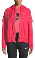 Thumbnail for your product : Nike Windrunner Hooded Zip-Front Track Jacket