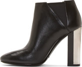 Thumbnail for your product : Balmain Pierre Black Ribbed-Heel Ankle Boots