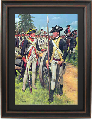 Canora Grey Artilleryman New York Infantry Officer Before Yorktown 1781 Hugh Charles Mcbarron