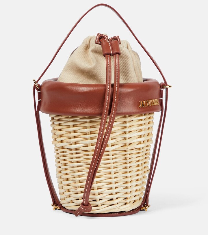 Jacquemus Le Panier Seau woven bucket bag ShopStyle