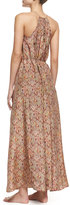 Thumbnail for your product : Zimmermann Sundown Silk Paisley Halter Coverup Maxi Dress