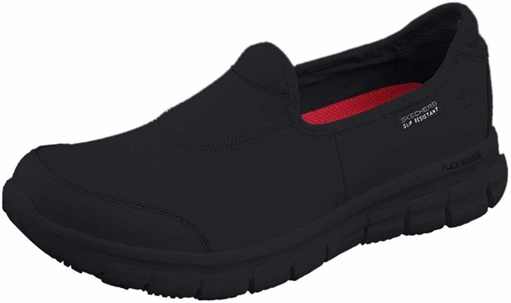 ladies skechers safety shoes