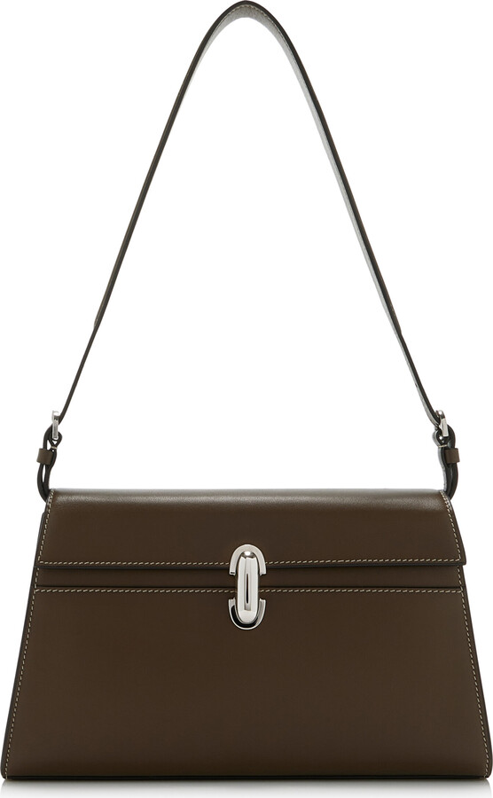 Savette The Symmetry Leather Shoulder Bag