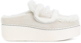 Thumbnail for your product : Flamingos shearling trim platform loafers