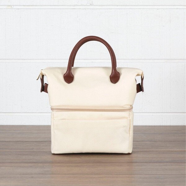 ONIVA™ OnivaUrbanInsulatedLunchBagCooler-BeigewithBrownAccents