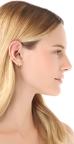 Thumbnail for your product : House Of Harlow Engraved Faceted Pyramid Stud Earrings