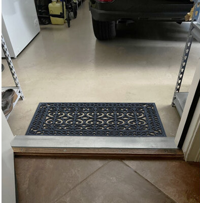 A1 Home Collections LLC A1HC 3-Piece(Complete Home Set 30x60,24x39,24x36)Rubber Grill Doormat Bundle