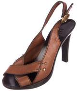 Thumbnail for your product : Chloé Leather Ankle Strap Sandals