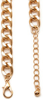 Thumbnail for your product : Forever 21 Heavy Metal Layered Chain Necklace