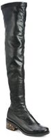 Thumbnail for your product : Stella McCartney Faux Stretch Leather Over-The-Knee Boots